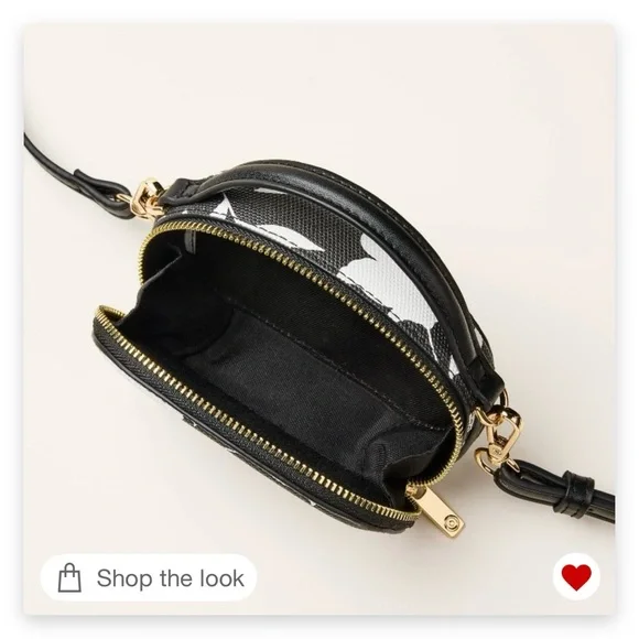 Classic Rose Mini Crossbody Bag - kate spade new york x Target Black/White - Picture 3 of 8